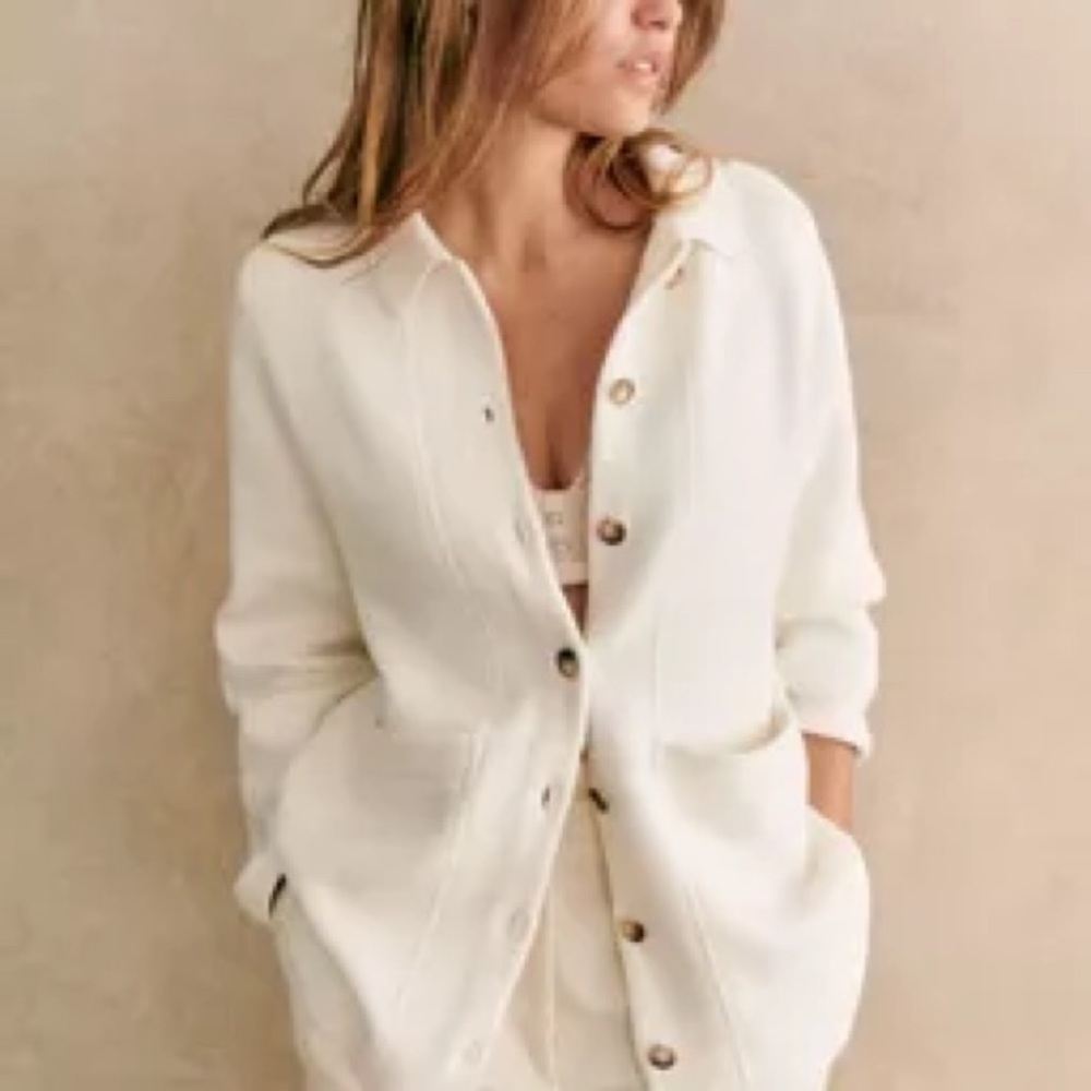 Sezane knitted Will jacket